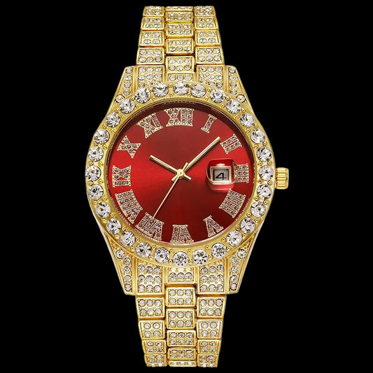 Flex Fully Flooded Iced Out Watch
