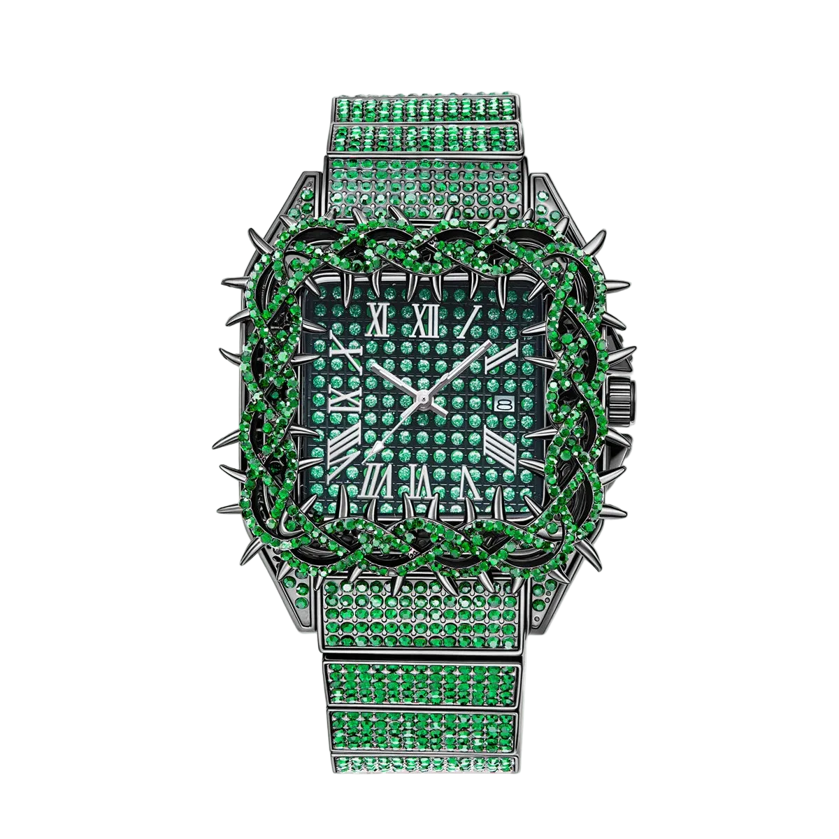 Iced Thorn Arabic Dial Watch