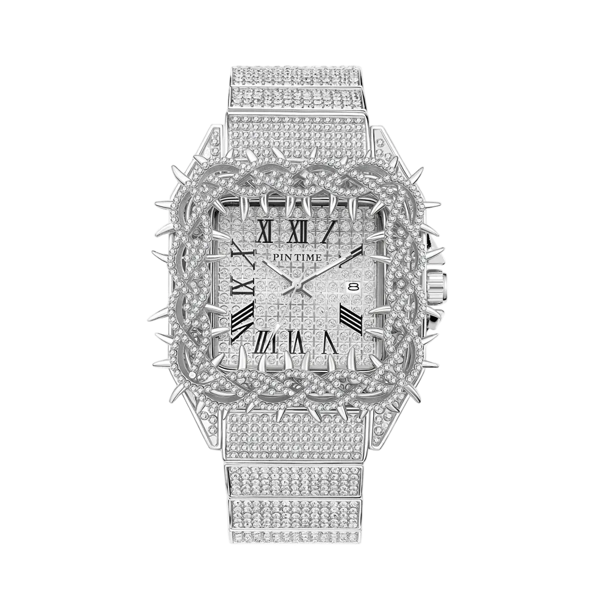 Iced Thorn Arabic Dial Watch