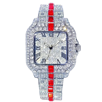 Two Tone Royal Iced Watch