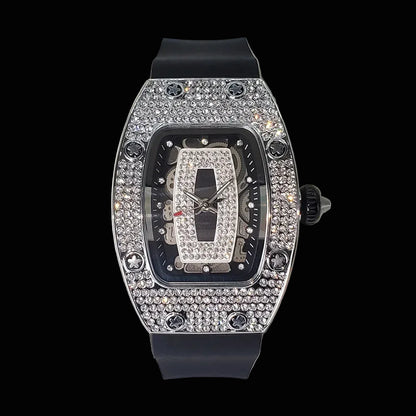 Chrono Iced Rubber Strap