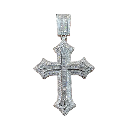 Lab Cross Pendant