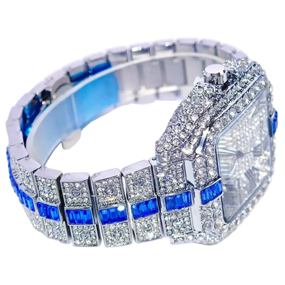 Two Tone Royal Iced Watch