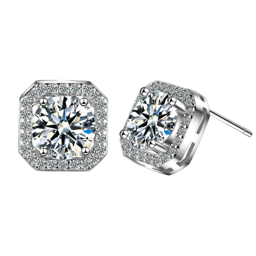 Diamond Stud Earrings