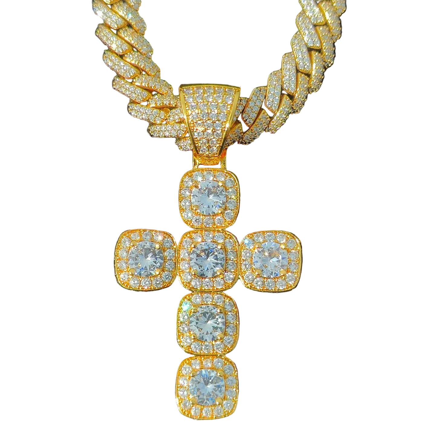 Iced Out Cross Chain