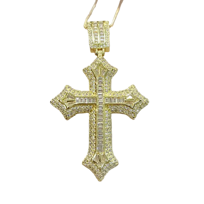 Lab Cross Pendant