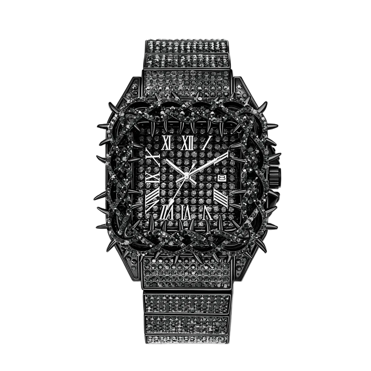Iced Thorn Arabic Dial Watch