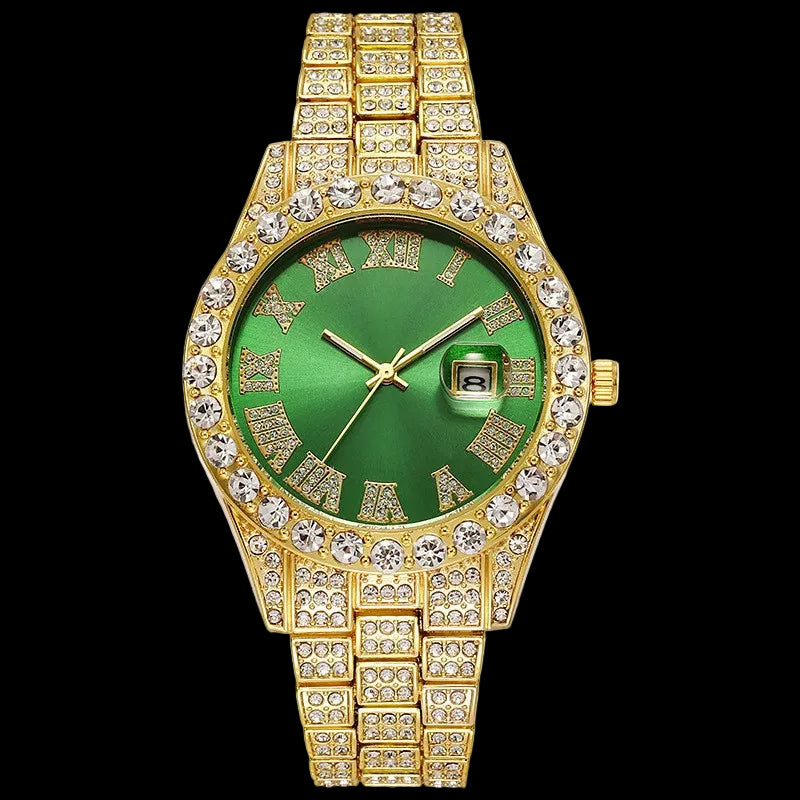 Flex Fully Flooded Iced Out Watch