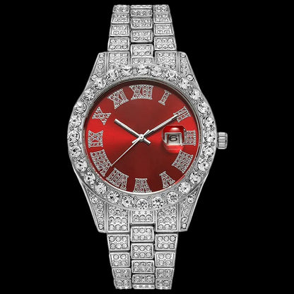 Flex Fully Flooded Iced Out Watch