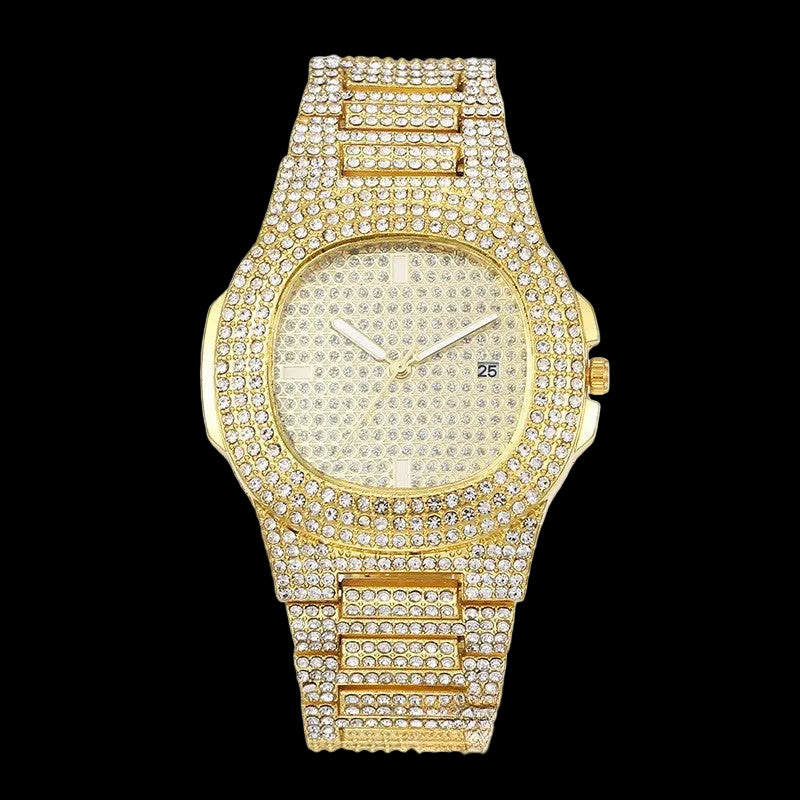 Flex Fully Flooded Iced Out Watch